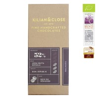 Kilian & Close - Bio Kokosmilch-Schokolade mit Walnüssen