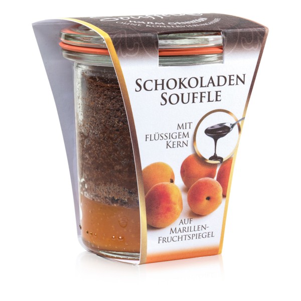 Soufflini - Schokoladensoufflé Marille