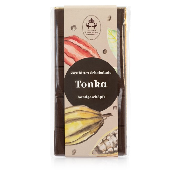 Dresdner Handwerk - Tafel Dunkle Schokolade mit Tonka-Bohne