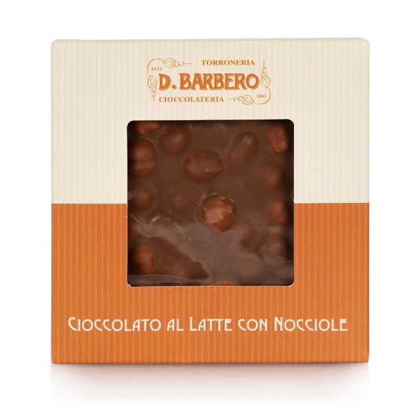 D. Barbero - Vollmilchschokolade mit Haselnüssen