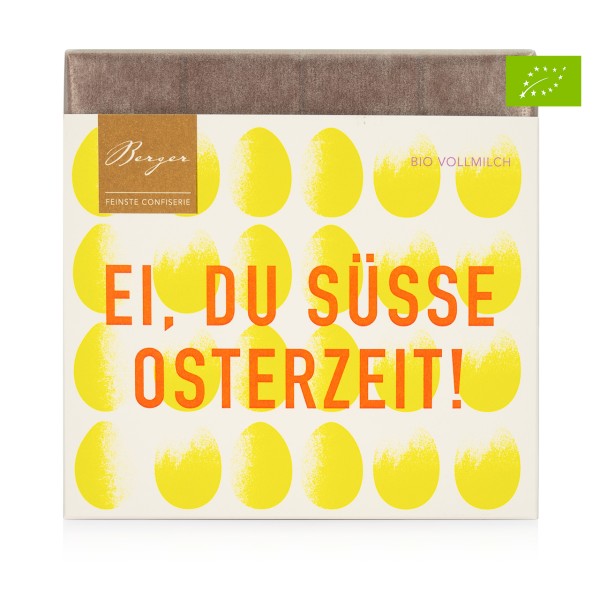 Berger – Bio-Vollmilch-Schokolade zu Ostern