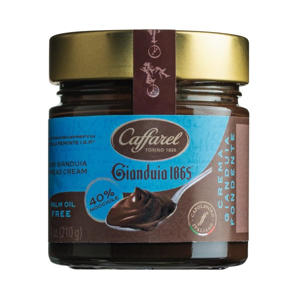 Caffarel - Dunkle Nougat-Schokoladencreme