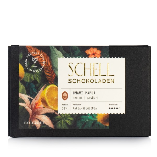 Schell - Umami Papua Vollmilchschokolade 38%