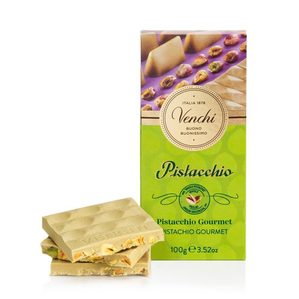 Venchi – Pistazienschokolade mit ganzen Pistazien