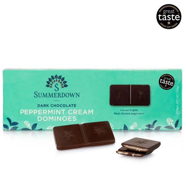 Summerdown - Pfefferminzcreme in dunkler Schokolade
