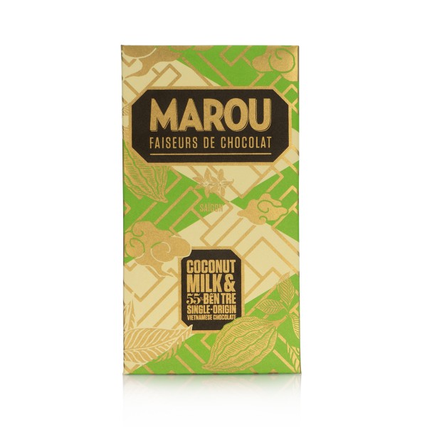 Marou - Ben Tre - vegane Milch-Schokolade 55%