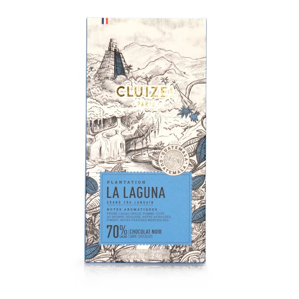 Cluizel - Dunkle Plantagenschokolade La Laguna mit 70% Kakao