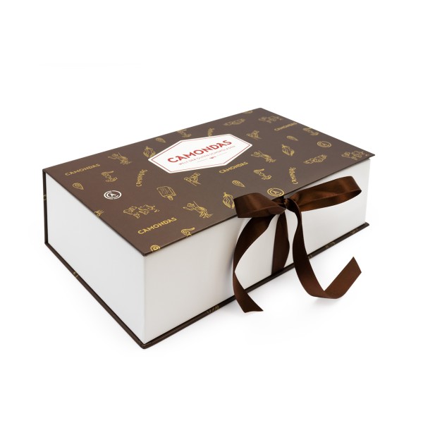 CAMONDAS - Genussbox für Schokoladen braun