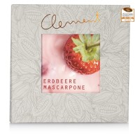 Clement Chococult - Vollmilch-Schokolade mit Erdbeer-Mascarpone-Füllung