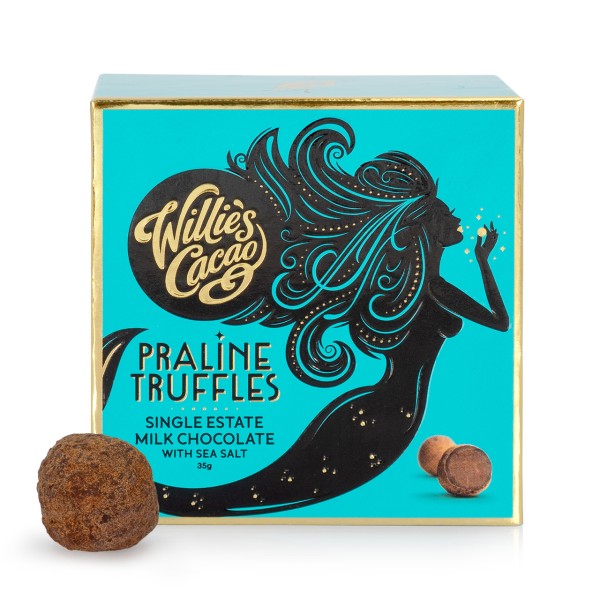 Willie`s Cacao - Schokoladentrüffel mit Meersalz