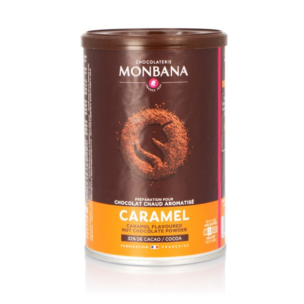 Monbana - Vollmilch-Karamell Trinkschokolade