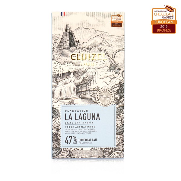 Cluizel - Vollmilchschokolade La Laguna mit 47% Kakao