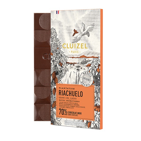 Michel Cluizel - RIACHUELO 70% Plantagenschokolade aus Brasilien