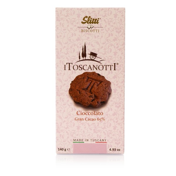 Slitti - "Toscanotti" Kekse mit dunkler Schokolade