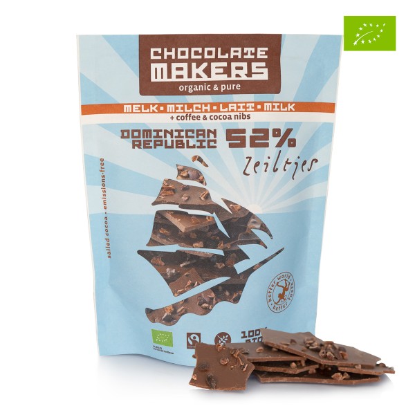 Chocolate Makers - Dunkler Schokoladenbruch mit Kakaonibs und Kaffee