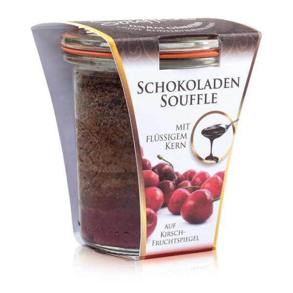 Soufflini - Schokoladensoufflé Kirsche
