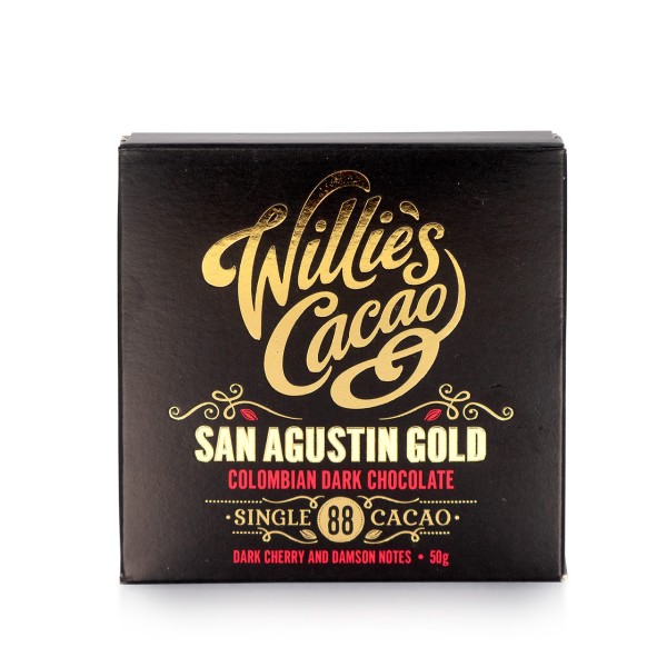 Willie`s Cacao - Dunkle Schokolade Gold San Agustin, 88%