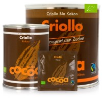 Becks Cocoa - Criollo Bio-Kakaopulver im Portionsbeutel