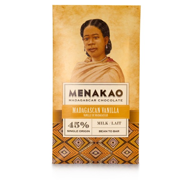 Menakao - Vollmilch-Schokolade mit madagassischer Vanille