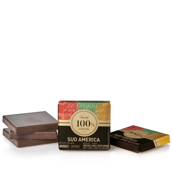 Venchi - Dunkle Napolitain-Schokolade aus Südamerika 100%