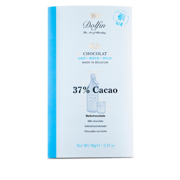 Dolfin - Belgische Vollmilch-Schokolade 37%