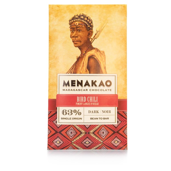 Menakao - Dunkle Schokolade mit Vogelzungen-Piment