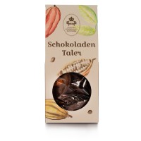 Dresdner Handwerk - Dunkler Schokoladentaler mit Mandeln