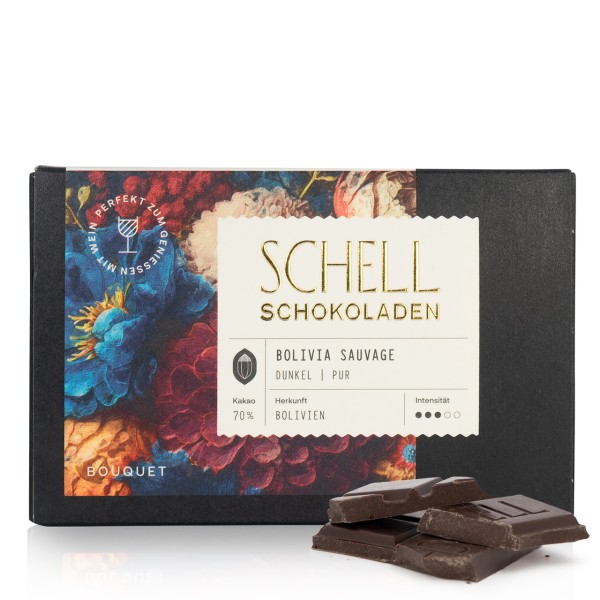 Schell - Dunkle Schokolade aus wilden Criollo-Kakao