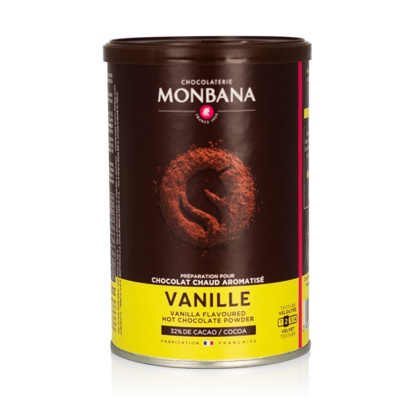Monbana - Vollmilch-Vanille Trinkschokolade