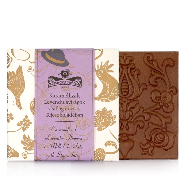 Rózsavölgyi - Milchschokolade Lavendel & Sternanis