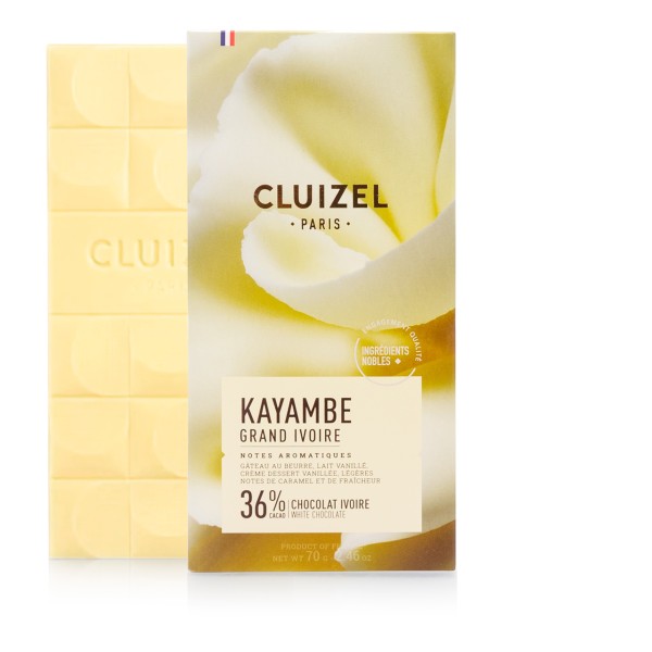 Cluizel - Kayambe Weiße Schokolade 36%