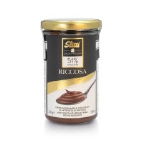 Slitti - Riccosa Aufstrich aus Vollmilchschokolade und Haselnüssen