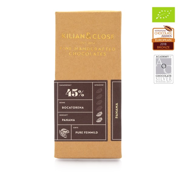 Kilian & Close - Bio Kokosmilch-Schokolade mit Kokosblütenzucker